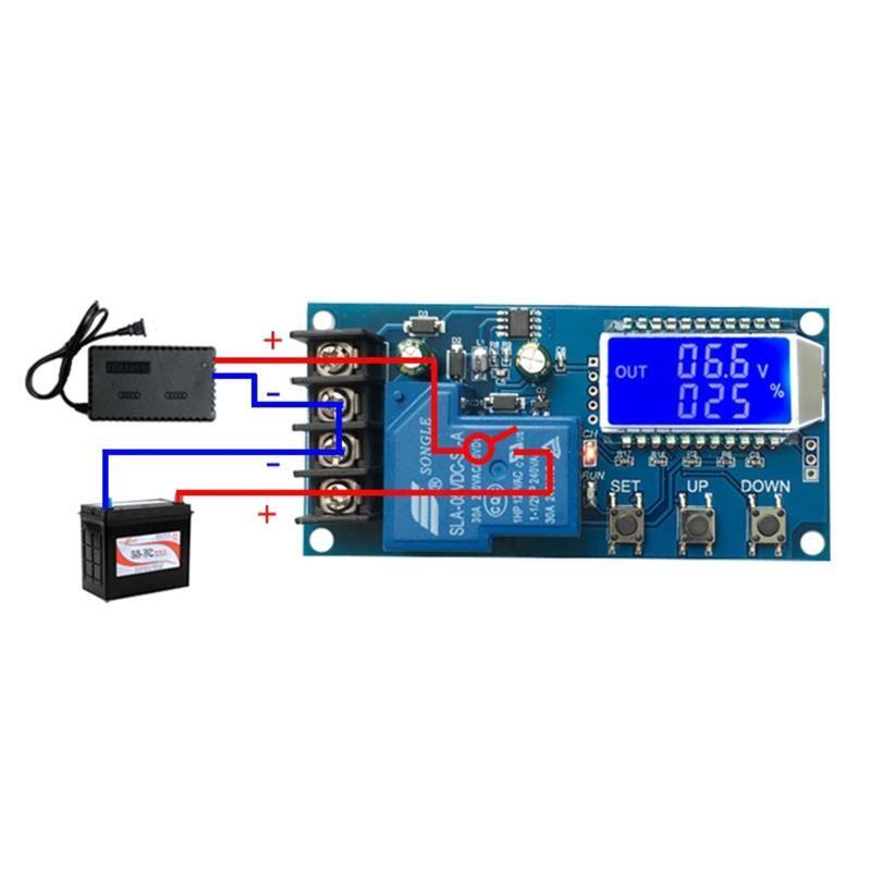 Batteries Charging Protection Relay Module Regulator Low Voltage Cut Off Switch