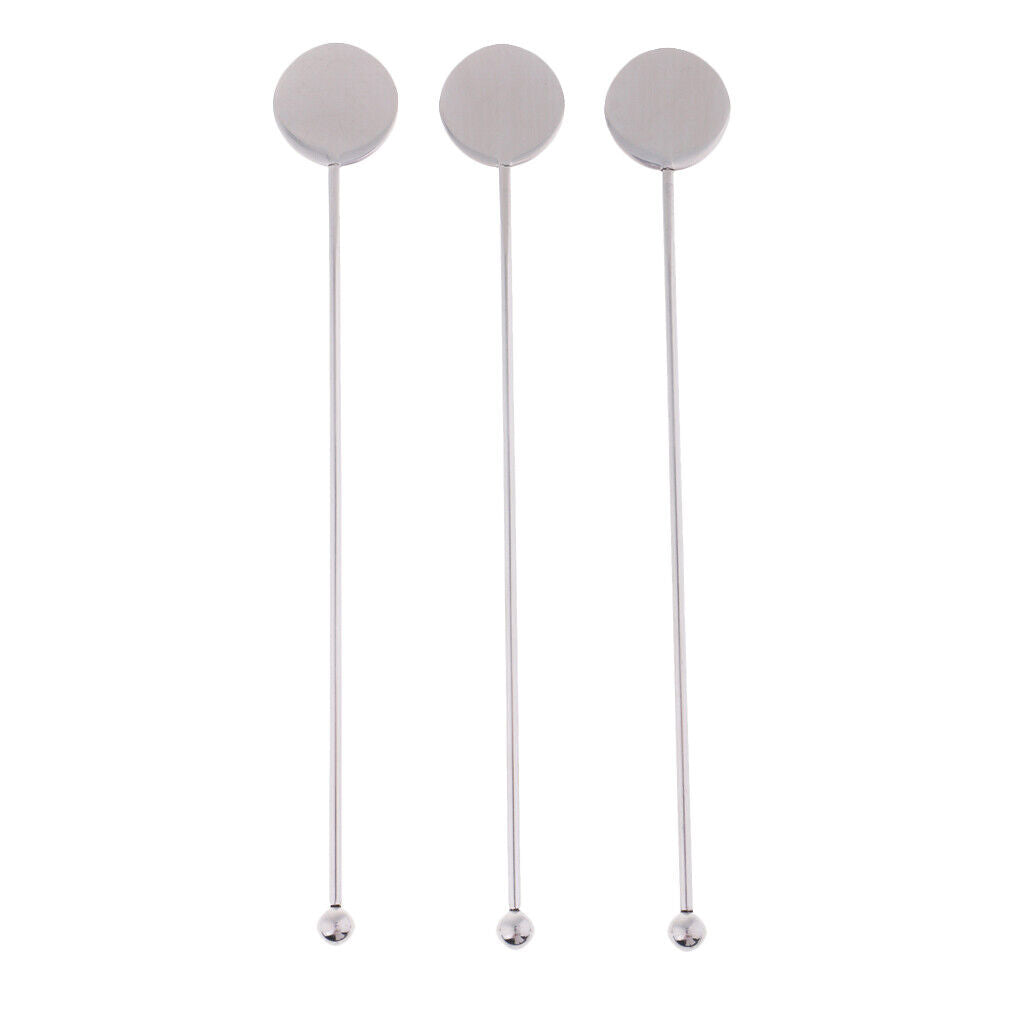 Stainless Steel Coffee Beverage Stirrers Cocktail Drink Swizzle