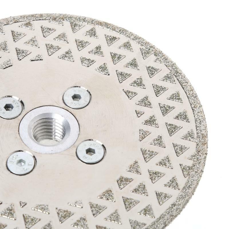 4.5" M14 Electroplated Diamond Cutting Grinding Disc Saw Blade For Granite