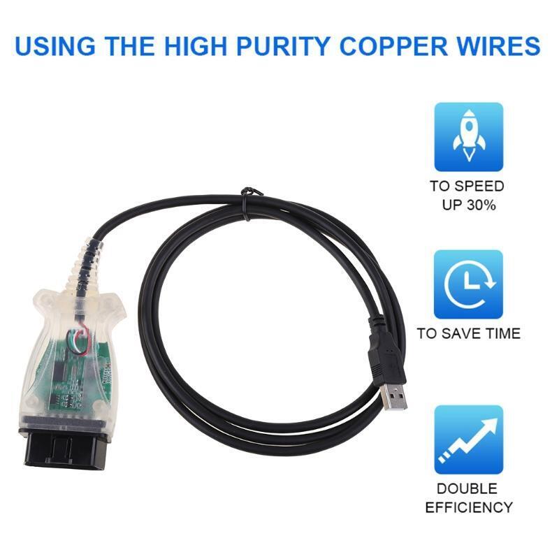 High Quality Vehicle Detection Tools ELS27 FORScan Scanner OBD2 Diagnostic Cable