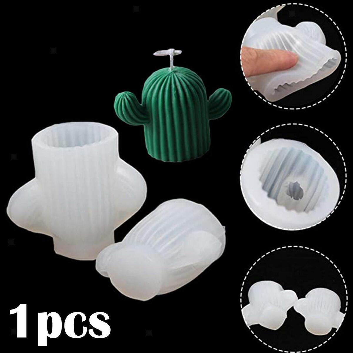 Cactus Statue   Silicone Scented Candles  Making Moulds