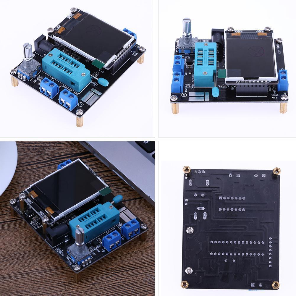 GM328A Transistor Tester Diode Capacitance ESR Voltage Frequency Meter Wave