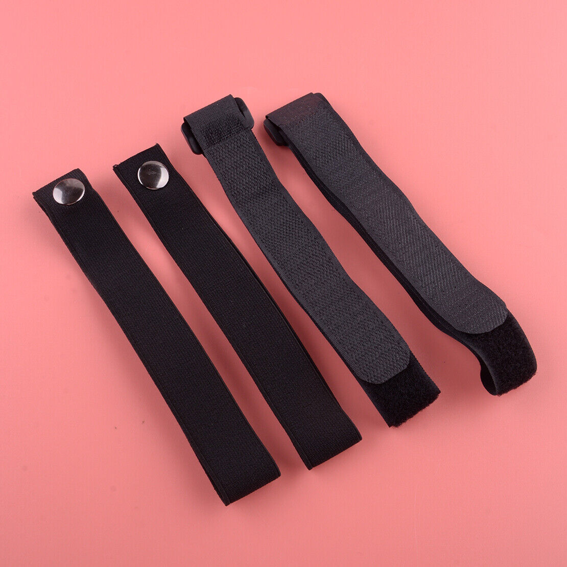 4pcs Soft Top Roll-up Rear Window Sunride Strap Kit Fit for Jeep Wrangler JL JK