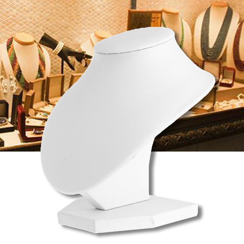 Necklace Chain Jewelry Bust Display Holder Stand Shelf for Home Office Store