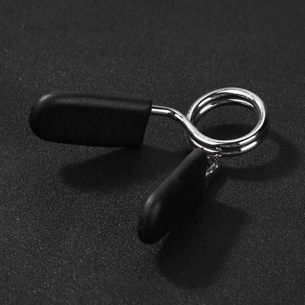 Barbell Spring Collar Clips Clamp Gym Barbells Dumbbell Lock Clamp (25.4mm)