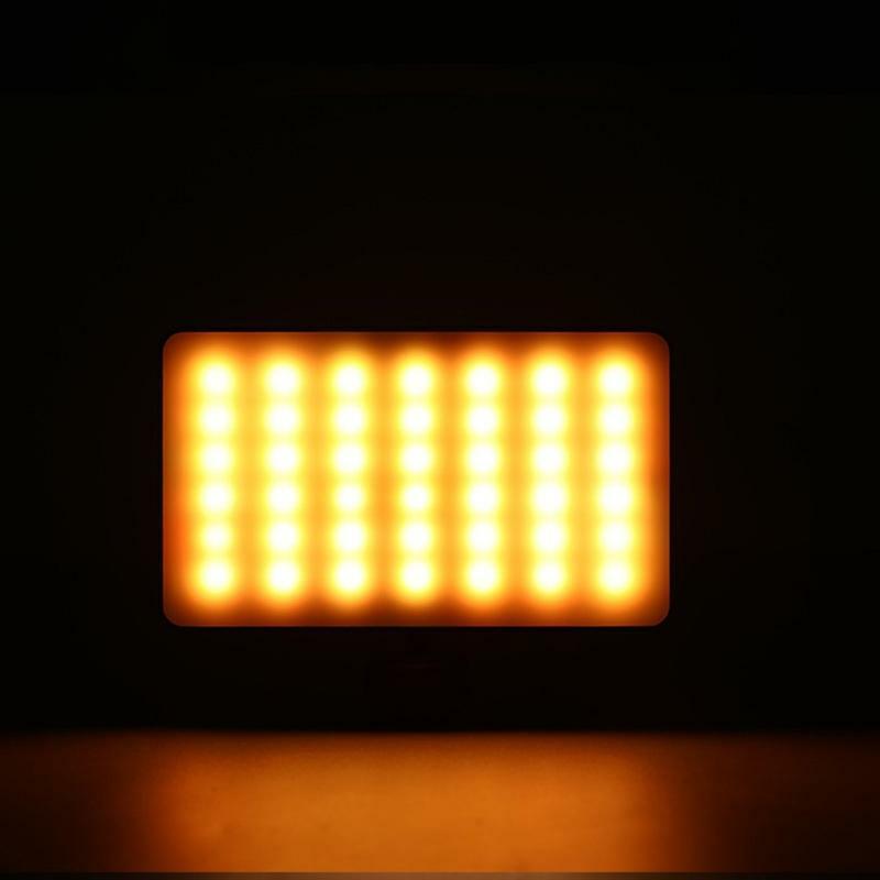 RGB LED Video Light Photography Camera Fill Light CRI95+ 2500K-9000K Display
