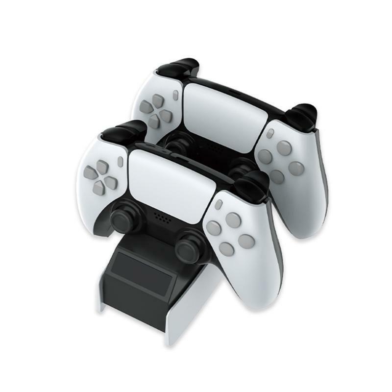 Dual Sense Charging Dock Handle Charger Station USB Charger Cable for PS5 Joypad