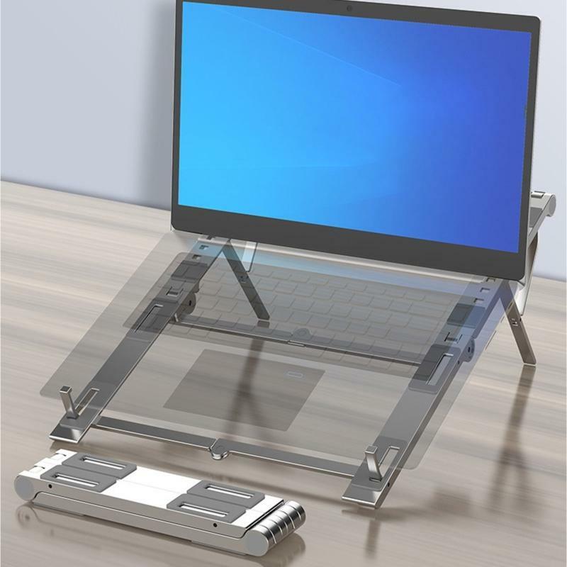 Foldable Laptop Stand Adjustable Tablets Riser Bracket Phone Holder Universal