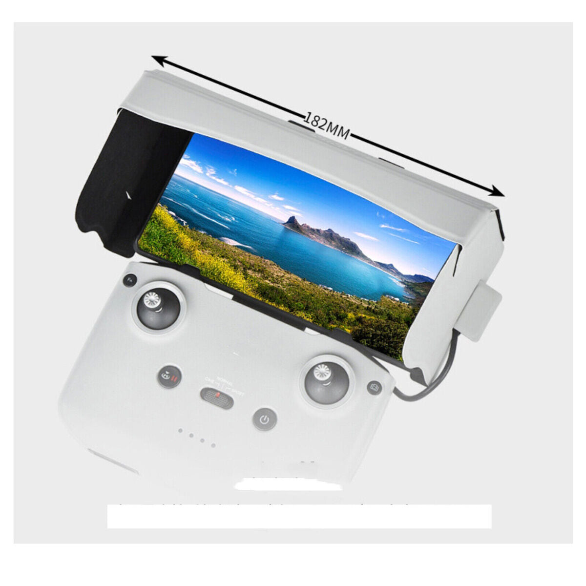 Phone Sun Hood Drone Visor Sunshade Accessories for DJI MAVIC Air 2/Mini 2 Drone