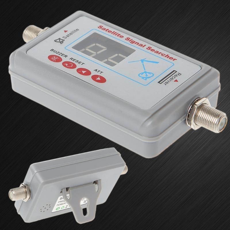 Digital TV Antenna Satellite Signal Finder Meter Searcher LCD Display SF-95DL