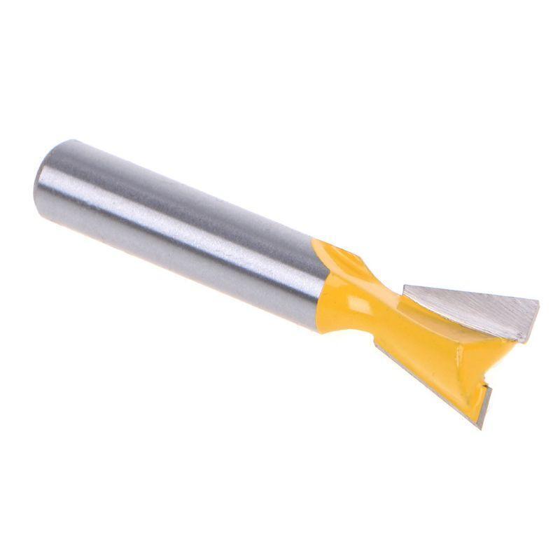 5pcs/set 8mm Shank 14 Degree Grade Industrial Rod Dovetail Router Bit Swallow