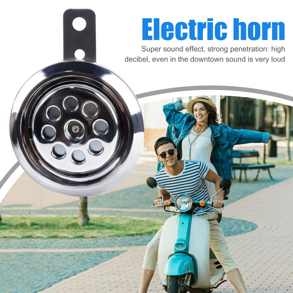 Universal Motorcycle Horn Loud Electric Horn for Scooter Electric Bike 12V?