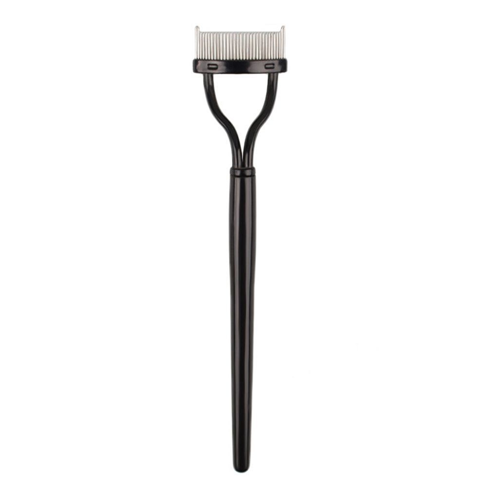 Mascara Guide Makeup Tool Eyelash Comb Eyebrow Brush Eyelash Comb Curler Tool