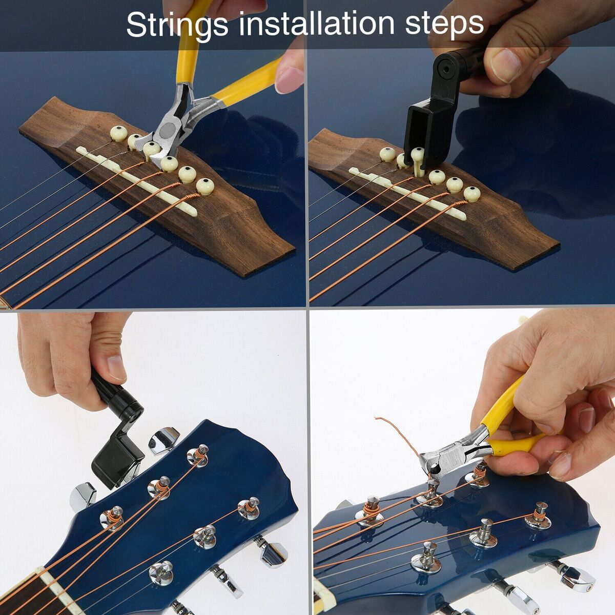 String Winder Guitar Cleaning Kits Repair Tools Maintenance Tools Tuning Wrench