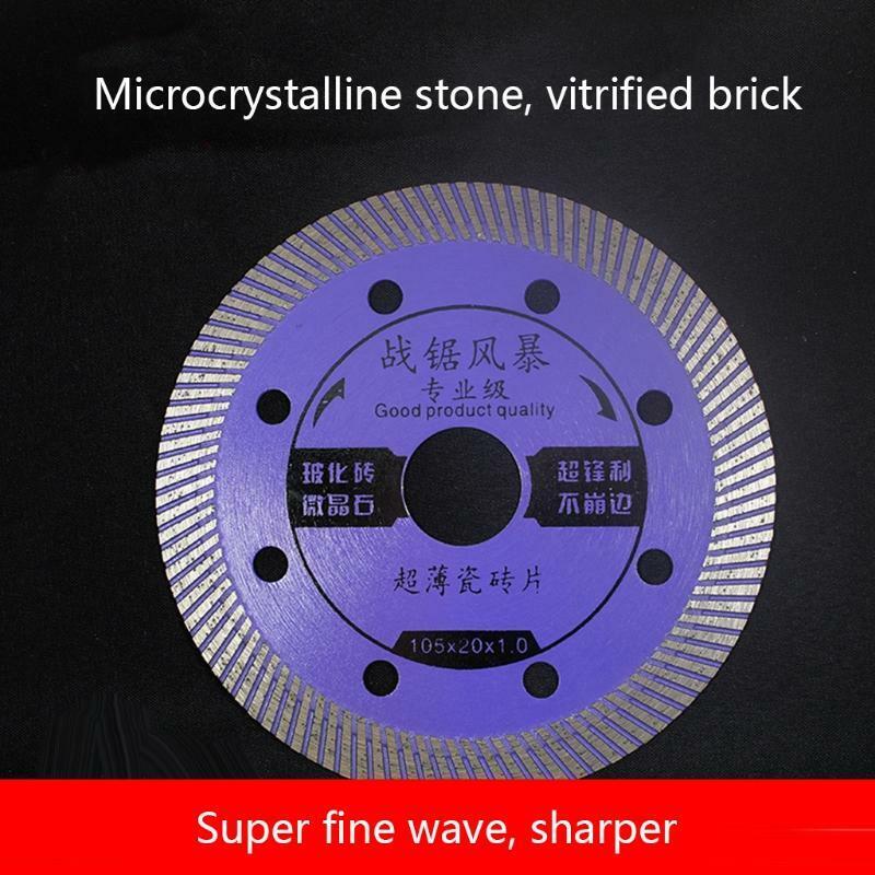 Diamond Ceramic Saw Blade Porcelain Tile Saw Marble Dry Cutting Purple