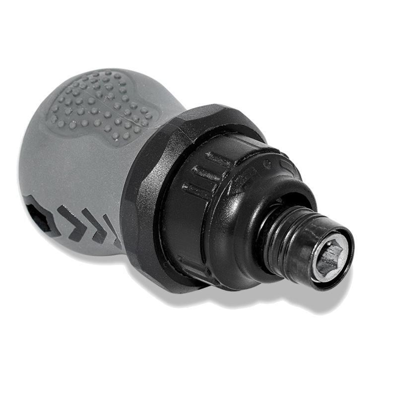 Stubby Ratcheting Screwdriver Multi-bit Short Screw Drivers w/ Phillips Slotted