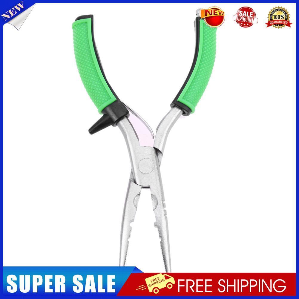 1pc High Carbon Steel Metal Fishing Split Ring Pliers Cutters Hook Remover
