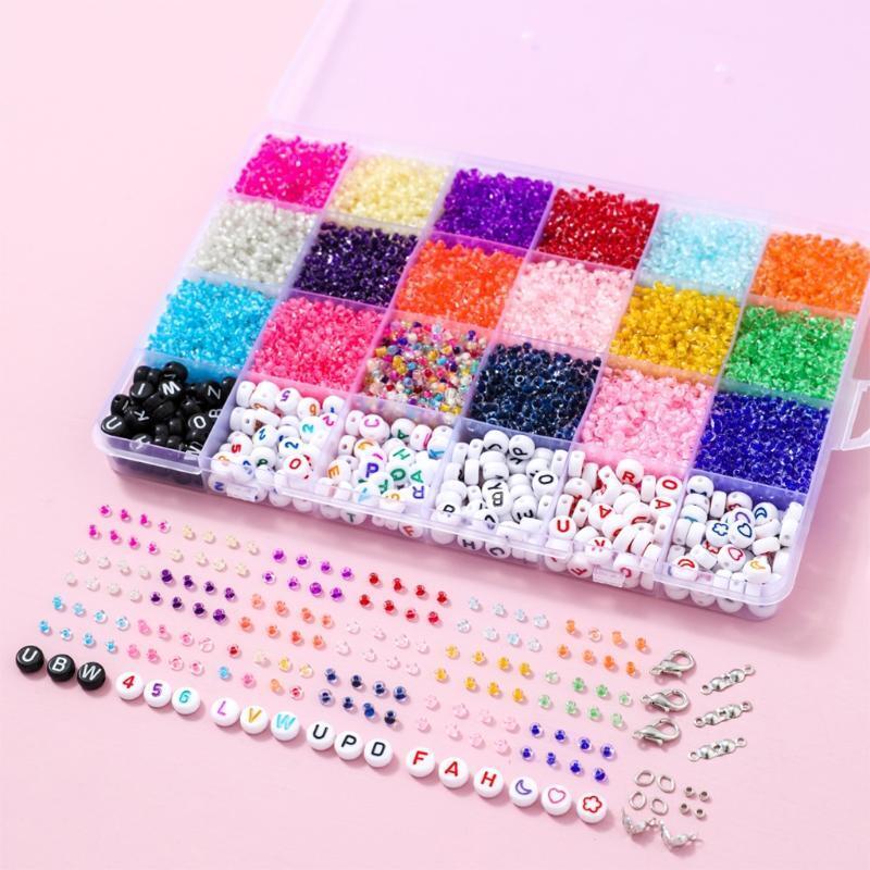 Colorful Acrylic Bead DIY Handmade Jewelry Bracelet Necklace Accessory Material
