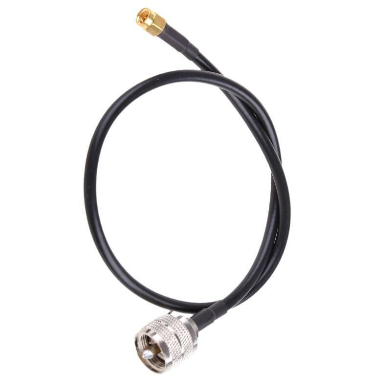 SMA Male to UHF PL259 Male Connector Coaxial Cable Adapter Cable for Radio