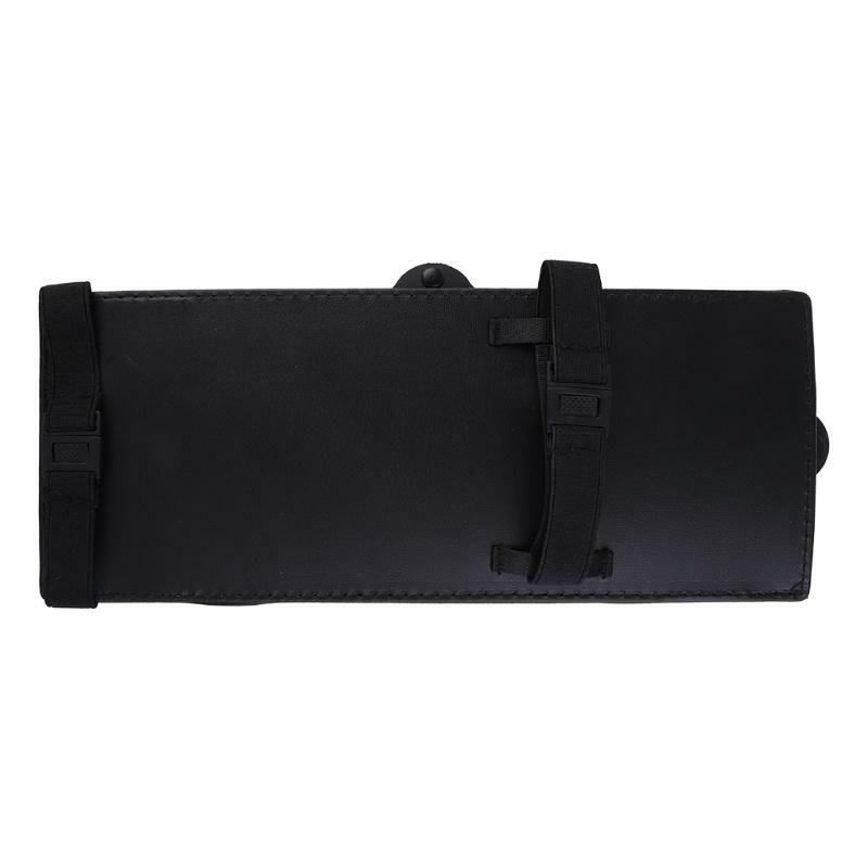 Sun Visor Protection Blocker Durable PU Leather Fit for Vehicle Decorations