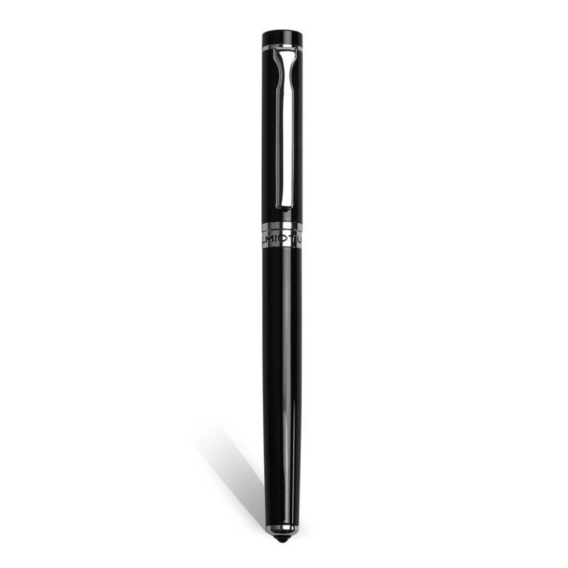 Metal Fountain Pen Gift Writing Pen F Nib Refillable Converter Piston-Filled