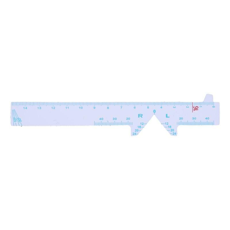 4 Pack PD Ruler Optical Vernier Pupilary Ruler Distance Meter Ophthalmic Tool