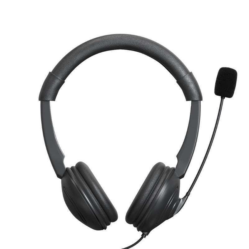 Telephone Traffic Headset USB Noise Cancelling Headset With Adjustable Volume
