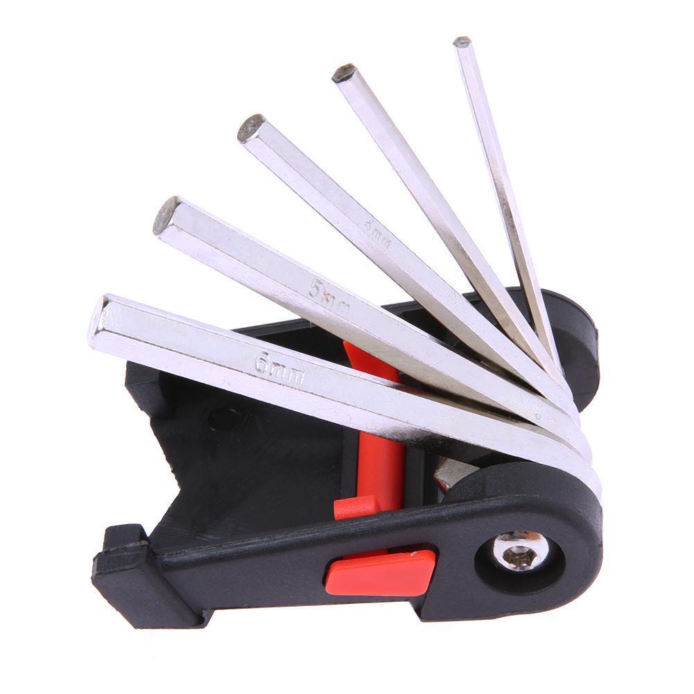 Mini Repair Pocket Folding Tool Bicycle Moutain Road Bike Tool Set Cycling