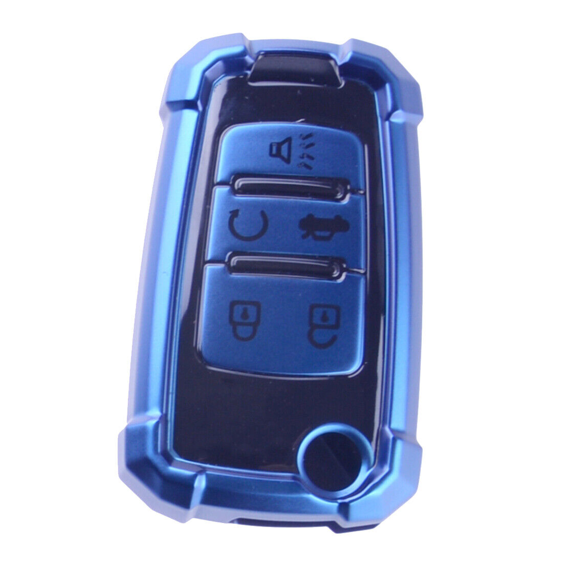 Remote Key Fob Cover Case Holder Shell Fit for Chevrolet Camaro Cruze Malibu
