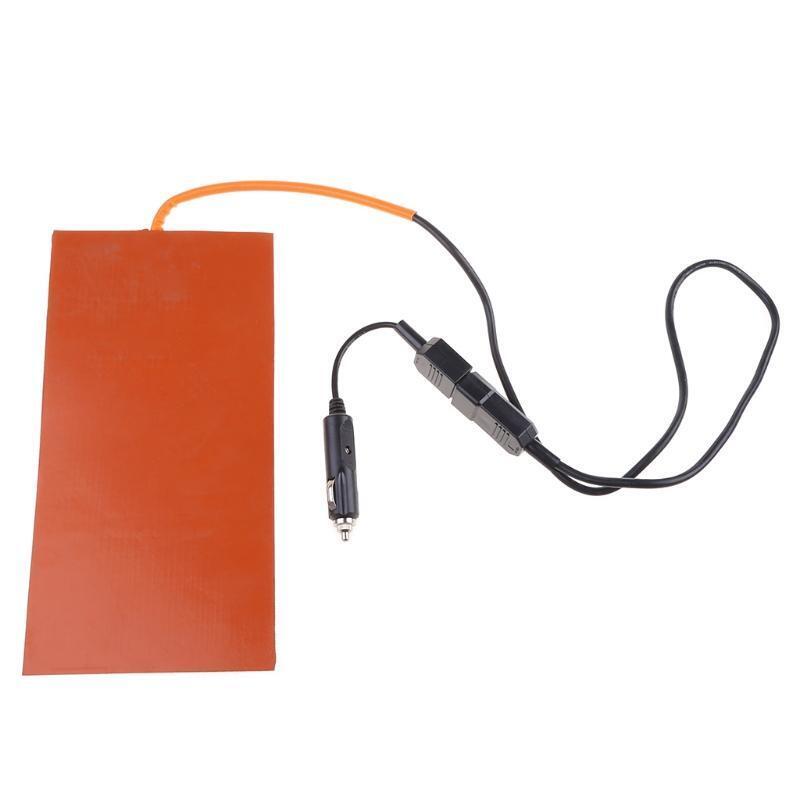 Silicone Heated Pad 152X304mm 100W 12V for Pizza Hot Food Delivery Bag Mat Heat