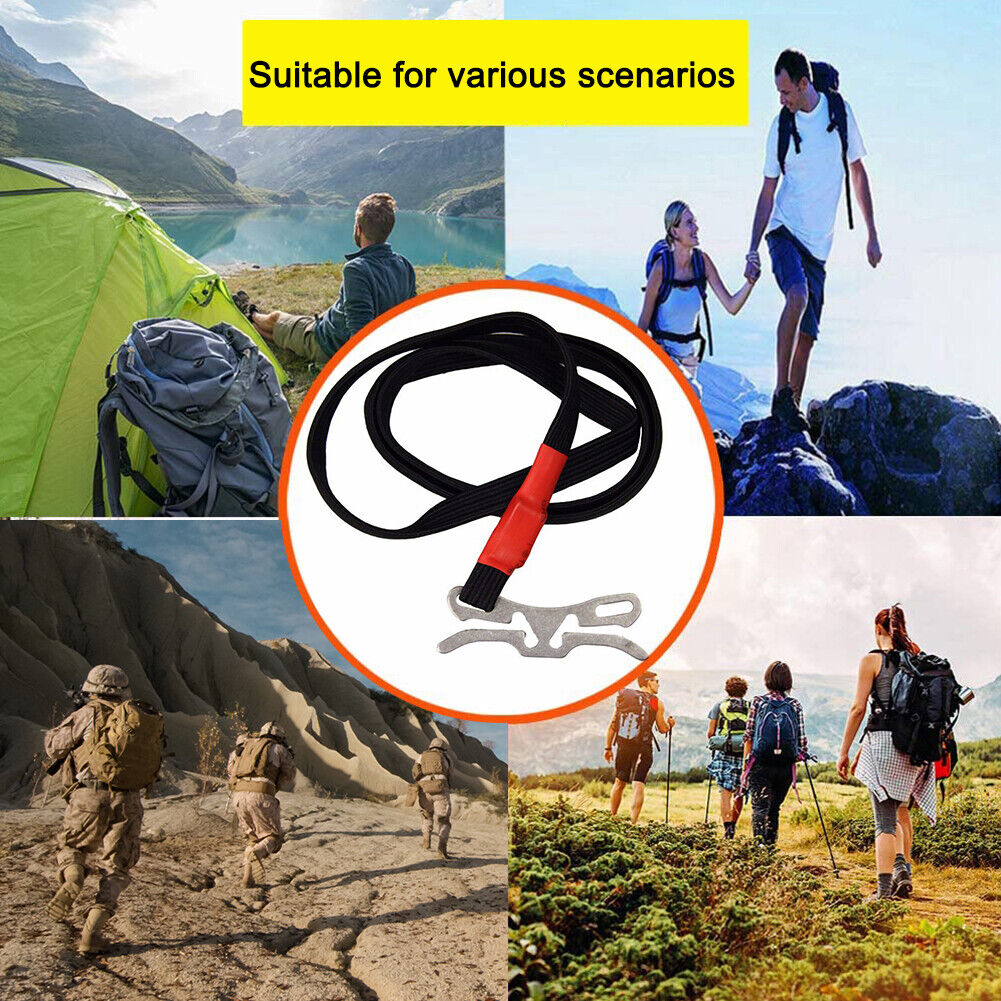 Outdoor EDC Emergency Survival Tourniquet First Aid Medical Elastic Ropes