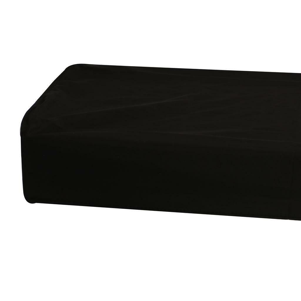 Black 88-key Electronic Piano Keyboard  Dustproof 134x29x12cm