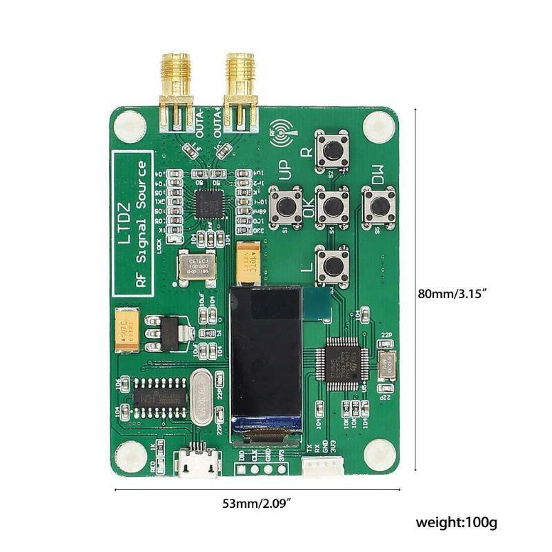 23.5-6000MHz Signal Source RF Generator Module Serial MAX2870 Modes Accessory
