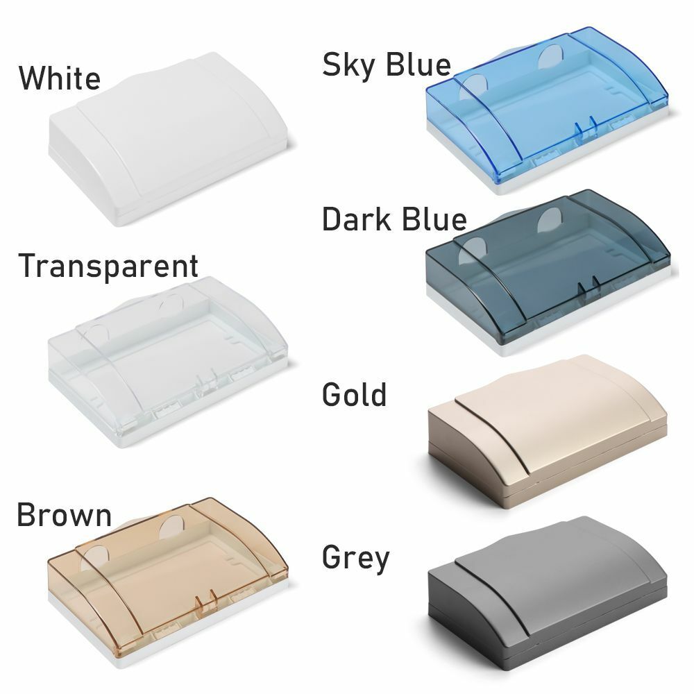 Socket Protector Switch protection box Electric Plug Cover Double Sockets