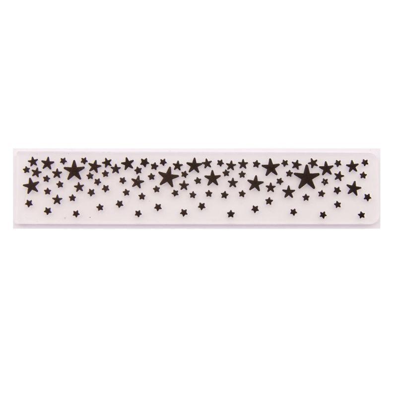 Stars Plastic Embossing Folder Template Mold Scrapbook Paper Card Photo Album