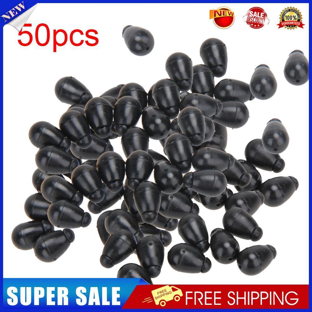 50pcs Quick Change Carp Fishing Connector Bead Hook Links Feeders Tackle