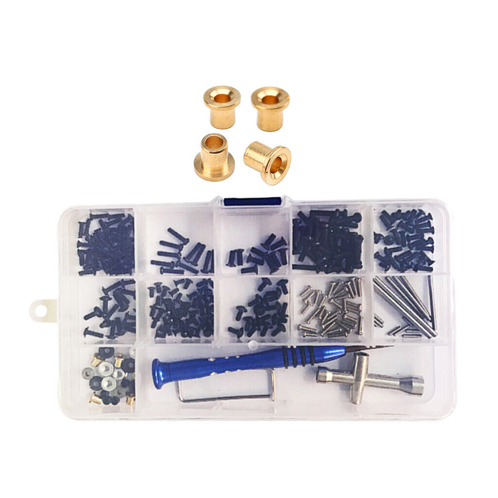 RC Screws Bolt Flange Bushing Sleeve Set for  1/14 144001 RC Car