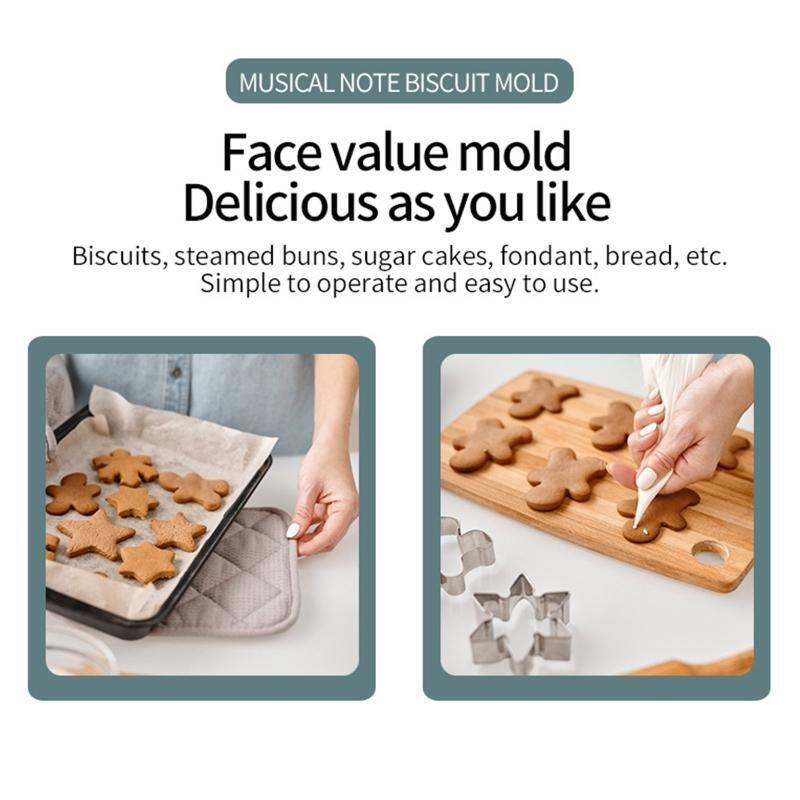 Set of 12 Stainless Steel Cookie Cutter Biscuit Mould Cookie Mold Biscuit Cutter
