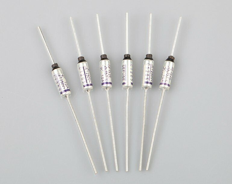 10 Pcs Cutoffs SF152E 157 °C 10A 250V Thermal Fuse  NEW