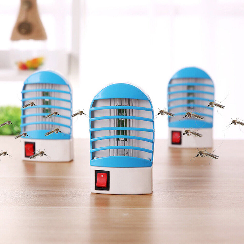 220V Mosquito Killer Lamp Insect Trap Fly Bug Zapper Electric Night Lights