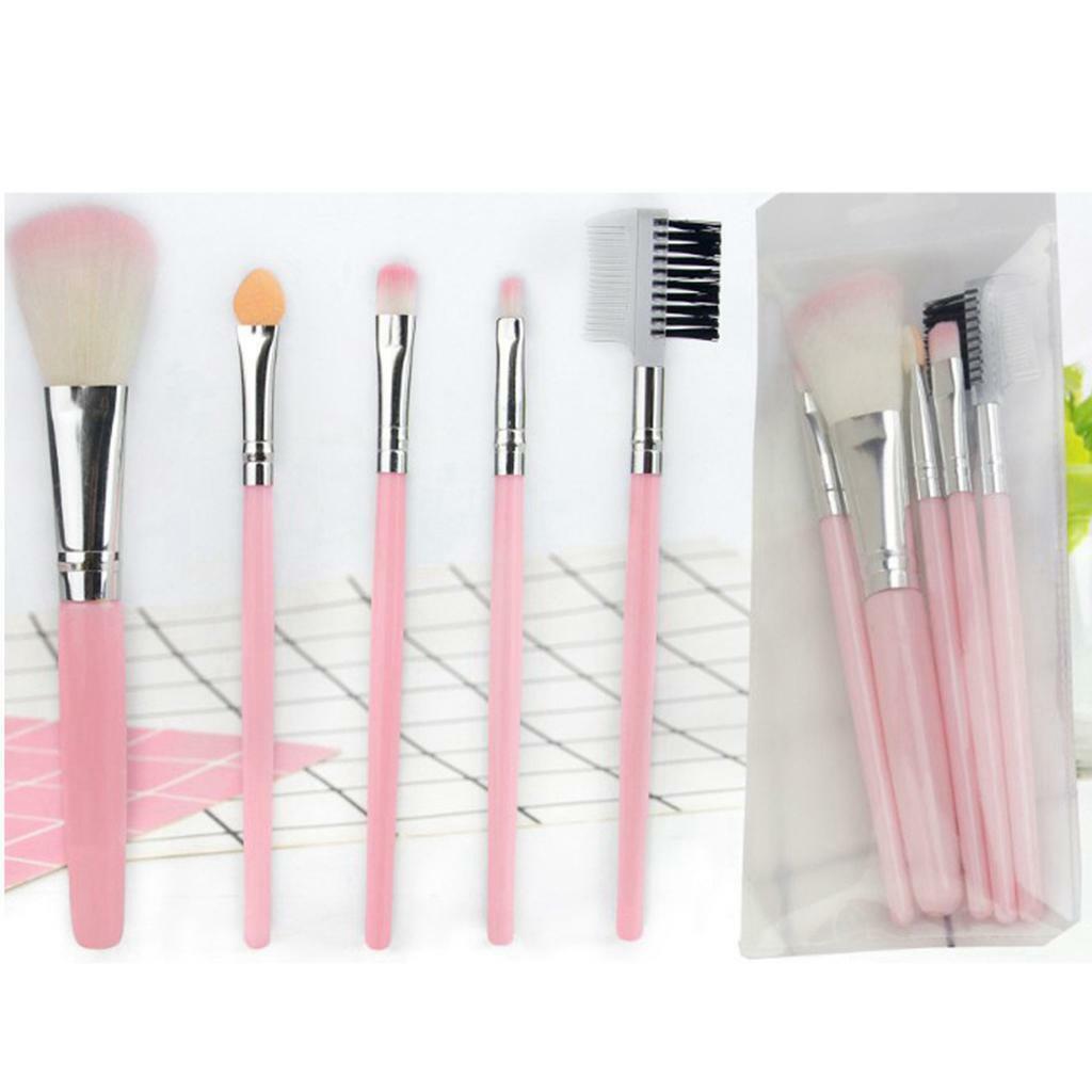 5x   Makeup Brushes Eyeshadow Eyeliner   Blending Brush Kit