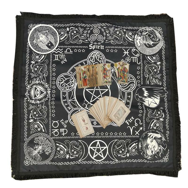 Altar Cloth Celtic Tree of Life Tentacle  Pagan Flannel Witchcraft Alter Tarot