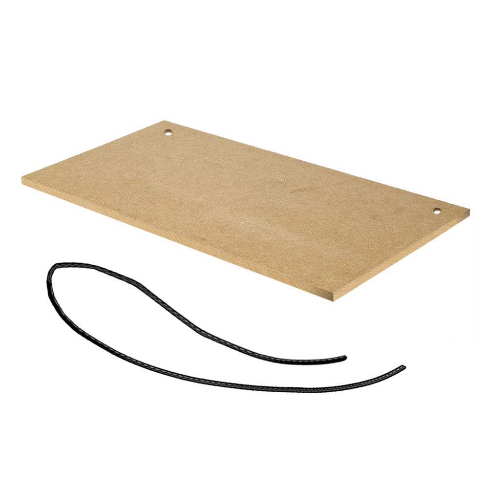 Wooden WiFi Password Hanging Board Chalkboard Internet Signal Plate Decor