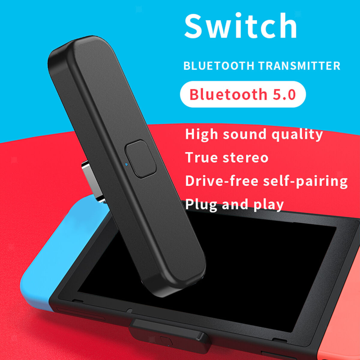 JL   Adapter 5.0 for PS4PS5 Compatible with Switch Receiver