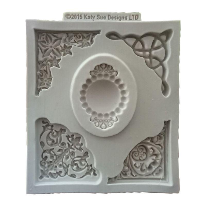 European Lace Embossed Silicone Mold Fondant Cake Mould Decorative Baking Tool