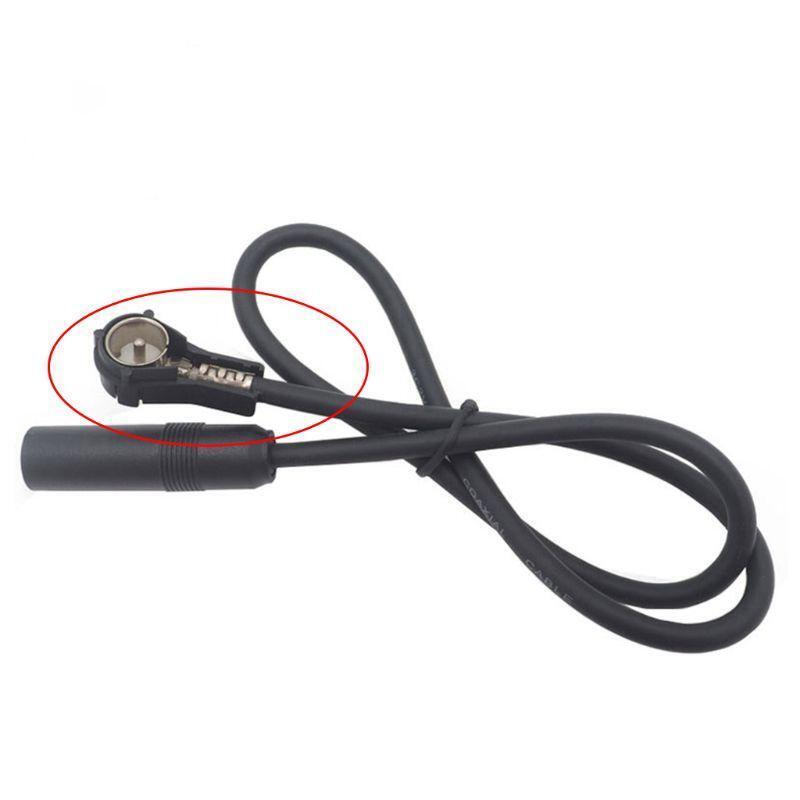 Durable Car Radio Stereo Male Crimp Aerial Connector Bare Wires Adapter Convert