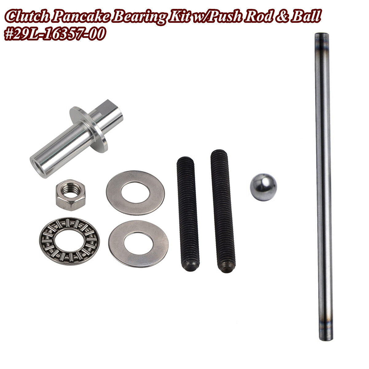 Pancake Bearing Kit w/Push Rod & Ball For Yamaha Banshee 1987-2006 #29L-16357-00