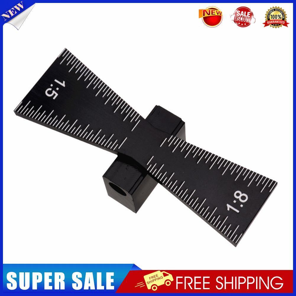 Aluminum Alloy Hand Cut Wood Joints Gauge Dovetail Marking Gauge Template