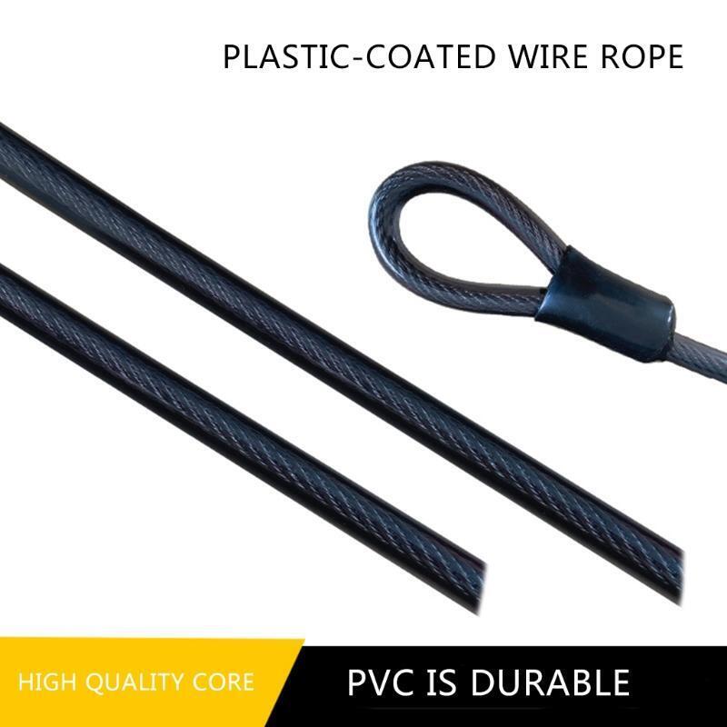 Bike Chain Lock, 70.87in Security Anti-Theft Bike Lock Chain with Keys