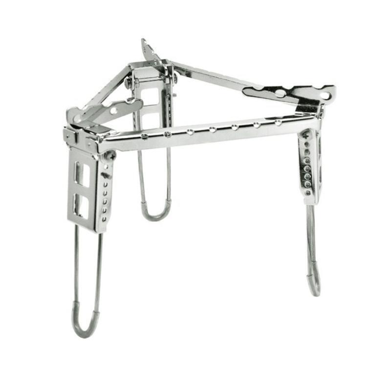 Barbecue Pot Holder Camping Stainless Steel Outdoor Camping Barbecue Stove Rack